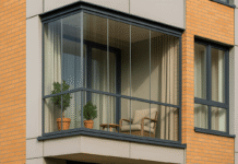 Berėmės stiklo pertvaros – erdvumo pojūtis be kompromisų Stiklo pertvaros – berėmė sistema balkone su maksimaliu skaidrumu ir šiuolaikišku dizainu