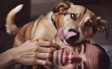 Ar kada nors susimąstėte, kodėl šuo laižo žmogų? Kodėl šuo laižo žmogų.