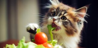 Ar katės gali valgyti salotas? Veterinarai paaiškina Ar katės gali valgyti salotas.