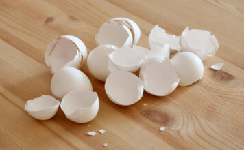 Naminė kalcio bomba augalams: kiaušinių lukštai + actas duoda greitą efektą Kiaušinių lukštų trąša.