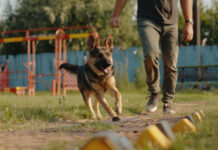 Norite aktyvesnio šuns? Išbandykite judrumo treniruotes Šunų judrumo treniruotės.